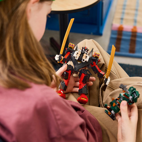 LEGO Sonic le hérisson : Le robot de Shadow contre le G.U.N. Trooper - 374 pièces (77120)