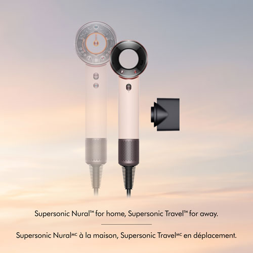 Sèche-cheveux de 1220W Supersonic Travel de Dyson - Rose céramique/Rose doré