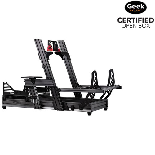 Open Box - Next Level Racing F-GT Elite Formula & GT Aluminum Profile Simulator Cockpit - Front & Side Mount