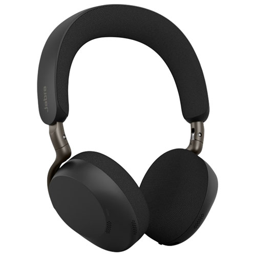 Casque d'écoute sans fil Evolve3 75 UC de Jabra avec microphone (37599-989-889) - Noir