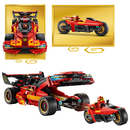 LEGO Ninjago Legacy: X-1 Ninja Charger - 691 Pieces (71867) | Best