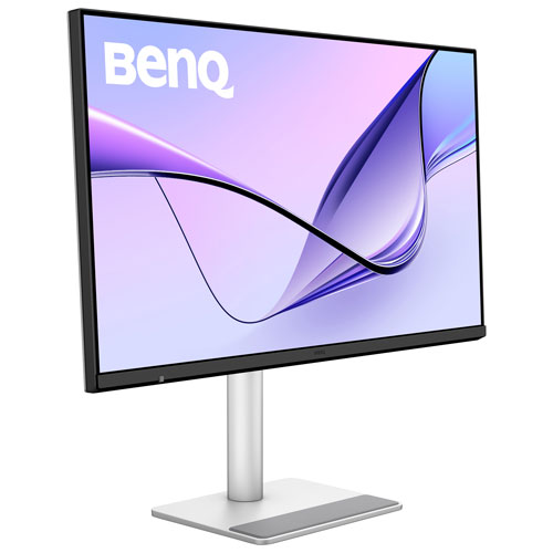 Moniteur DEL IPS 5K 70 Hz GàG 5 ms de 27 po Nano Gloss de BenQ pour MacBook (MA270S) - Argenté