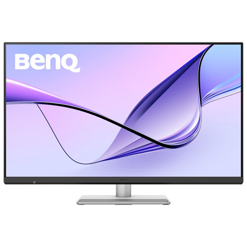 Moniteur DEL IPS 5K 70 Hz GàG 5 ms de 27 po Nano Gloss de BenQ pour MacBook (MA270S) - Argenté