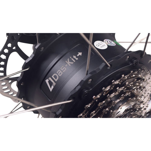 Vélo électrique à gros pneus Aspen Plus de NCM (moteur 500 W/autonomie 110 km/vitesse maximale 32 km/h) - Noir