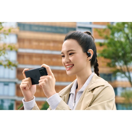 Écouteurs boutons de jeu sans fil ouverts ROG Cetra d'ASUS - Noir