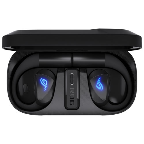 Écouteurs boutons de jeu sans fil ouverts ROG Cetra d'ASUS - Noir