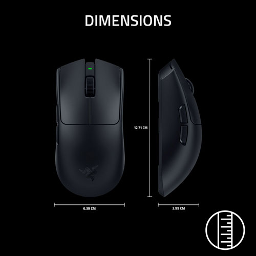 Souris de jeu sans fil de 50000 ppp Viper V4 Pro de Razer - Noir