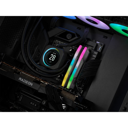 Corsair Vengeance RGB 16GB (2 x 8GB) DDR5 6000MHz Desktop Memory