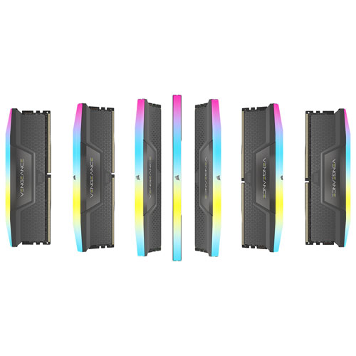 Corsair Vengeance RGB 16GB (2 x 8GB) DDR5 6000MHz Desktop Memory