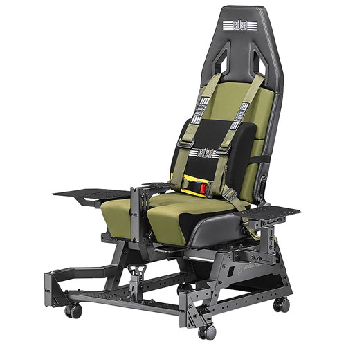 Next Level Racing Flight Seat Pro Boeing Military Edition - Black/Green