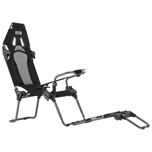 Next Level Racing F-GT Lite Formula and GT Foldable Simulator Cockpit - Black/Grey