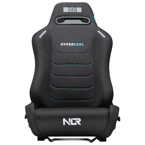 Siège inclinable de simulation de course ERS3 Hypercool de Next Level Racing - Noir/Blanc