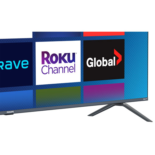 Téléviseur intelligent Roku DEL HDR UHD 4K de 65 po Séries PUL5924 Entertainment Plus de Philips (65PUL5924/F6)