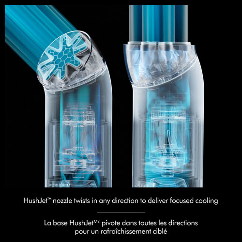 Dyson HushJet Mini Cool Handheld Fan - Stone/Blush