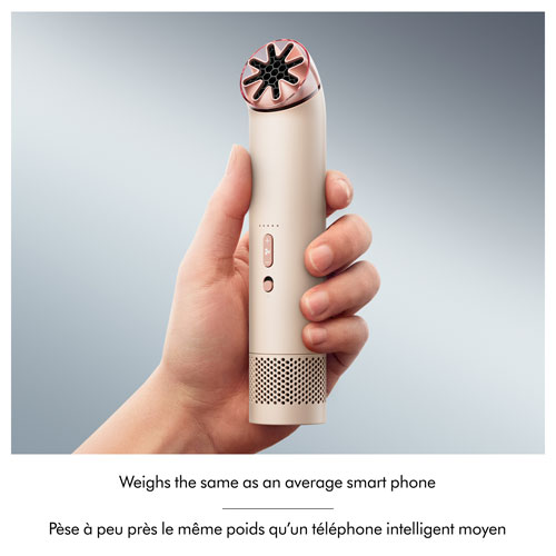 Dyson HushJet Mini Cool Handheld Fan - Stone/Blush