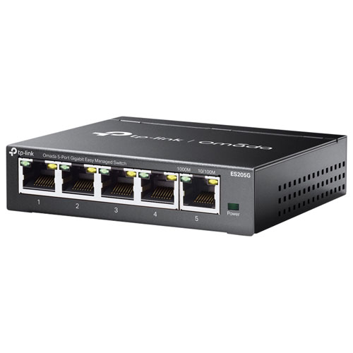TP-Link Omada 5-Port Gigabit Easy Managed Switch (ES205G) | Best