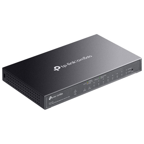 Commutateur Gigabit à 10 ports Easy Managed Omada de TP-Link avec 8 ports PoE+ (ES210GMP)