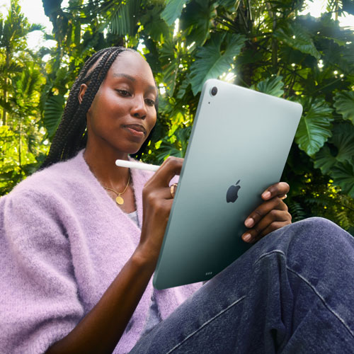 iPad Air M4 11 po 512 Go avec Wi-Fi 7 d'Apple (8e génération) - Gris cosmique