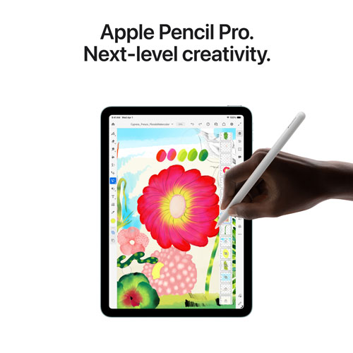 iPad Air M4 11 po 512 Go avec Wi-Fi 7 d'Apple (8e génération) - Gris cosmique