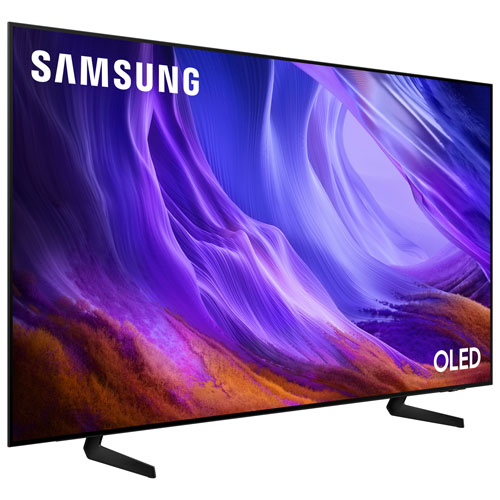 Téléviseur intelligent Tizen HDR DELO UHD 4K HDR série S85H Vision AI de 55 po de Samsung (QN55S85HAEXZC) - 2026
