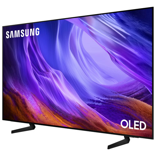 Téléviseur intelligent Tizen HDR DELO UHD 4K HDR série S85H Vision AI de 48 po de Samsung (QN48S85HAEXZC) - 2026