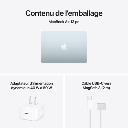 Apple MacBook Air 13.6" w/ Touch ID (2026) - Sky Blue (Apple M5 / 24GB RAM / 1TB SSD) - English