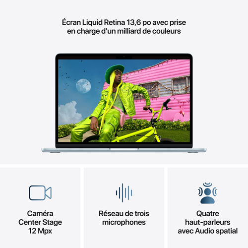 Apple MacBook Air 13.6" w/ Touch ID (2026) - Sky Blue (Apple M5 / 24GB RAM / 1TB SSD) - English