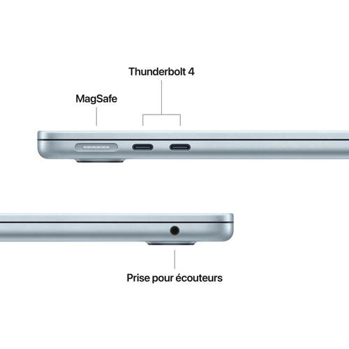 Apple MacBook Air 13.6" w/ Touch ID (2026) - Sky Blue (Apple M5 / 24GB RAM / 1TB SSD) - English