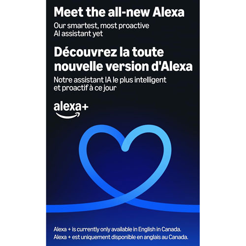 Amazon Echo Studio Smart Speaker with Alexa+ - Glacier White