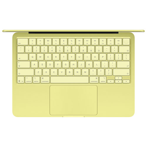 MacBook Neo de 13 po avec Touch ID d'Apple (2026) - Agrume (Puce A18 Pro d'Apple/RAM 8 Go/SSD 512 Go) - Anglais