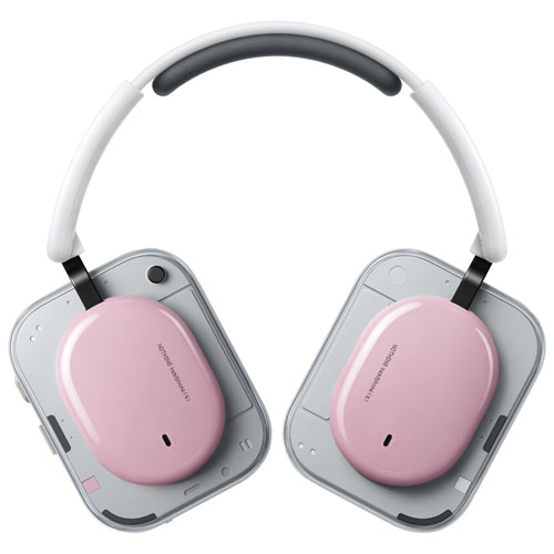 Casque d'écoute Bluetooth à suppression du bruit Headphone (a) de Nothing - Rose