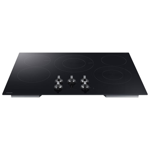 Surface de cuisson électrique de 30 po à 5 éléments de Samsung (NZ30FG6332RKAA) - Noir