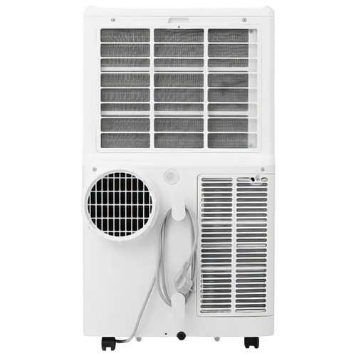 Climatiseur portatif d'Ecohouzng - 14 000 BTU (couverture de 650 pi²) - 55 dB, télécommande - Blanc