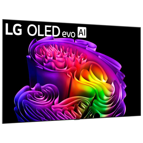 Téléviseur intelligent webOS HDR DELO UHD 4K de 97 po G6 de LG avec support mural inclus (OLED97G6WUA.ACC) - 2026