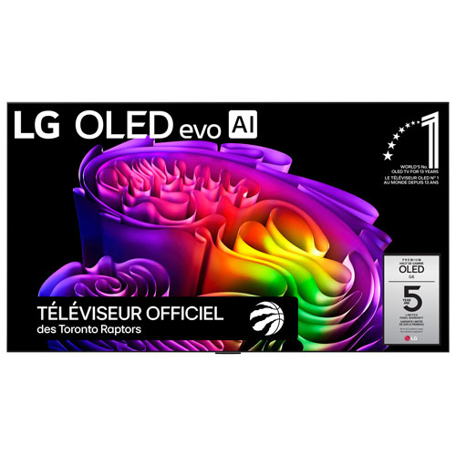 Téléviseur intelligent webOS HDR DELO UHD 4K de 77 po G6 de LG avec support mural inclus (OLED77G6WUA.ACC) - 2026