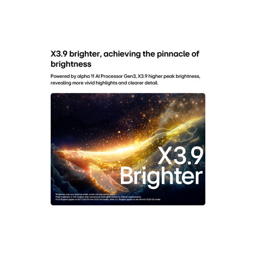 Téléviseur intelligent webOS HDR DELO UHD 4K de 77 po G6 de LG avec support mural inclus (OLED77G6WUA.ACC) - 2026