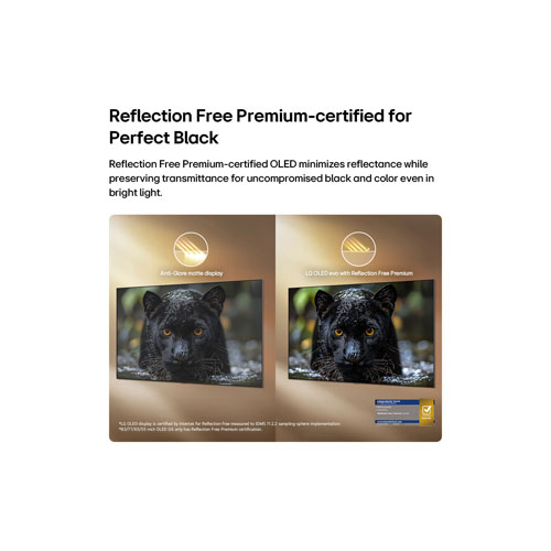 Téléviseur intelligent webOS HDR DELO UHD 4K de 77 po G6 de LG avec support mural inclus (OLED77G6WUA.ACC) - 2026