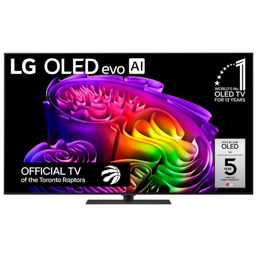 Téléviseur intelligent webOS DELO HDR UHD 4K de 65 po G6 de LG (OLED65G6SUB.ACC) - 2026