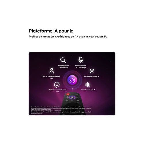 Téléviseur intelligent webOS DELO HDR UHD 4K de 83 po C6 de LG (OLED83C6HUP.ACC) - 2026