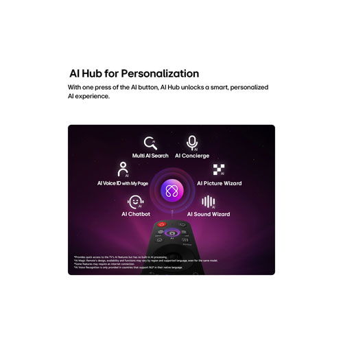 Téléviseur intelligent webOS DELO HDR UHD 4K de 65 po C6 de LG (OLED65C6PUA.ACC) - 2026