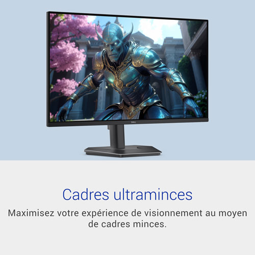 Moniteur de jeu FreeSync ACL IPS HD intégrale GàG 1 ms 240 Hz de 27 po de Dell (SE2726HGS) - Noir