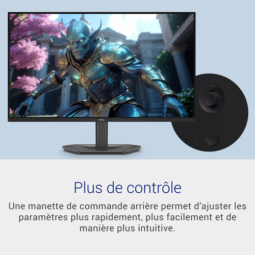 Moniteur de jeu FreeSync ACL IPS HD intégrale GàG 1 ms 240 Hz de 27 po de Dell (SE2726HGS) - Noir