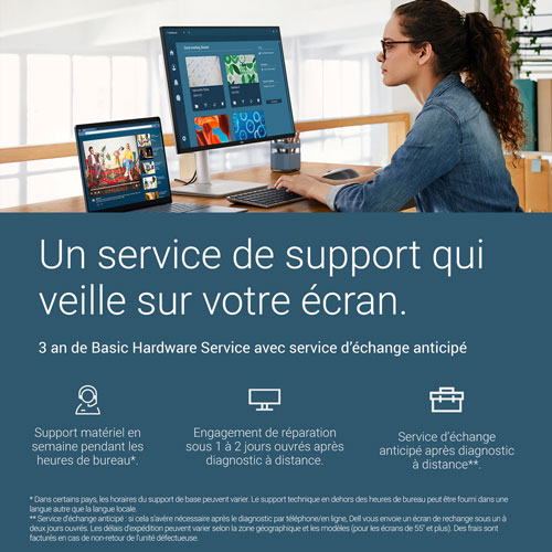 Moniteur de jeu FreeSync ACL IPS HD intégrale GàG 1 ms 240 Hz de 27 po de Dell (SE2726HGS) - Noir