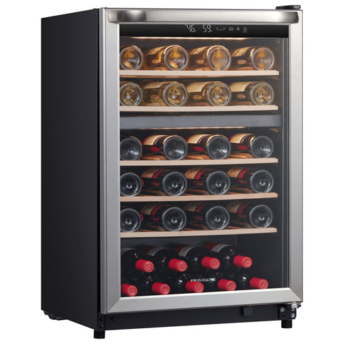 Refroidisseur à vin autonome de 46 bouteilles Gallery de Frigidaire (FRWE4626AS) - Acier inoxydable 