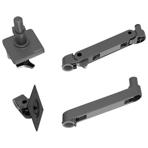 Support de bureau articulé pour deux moniteurs de 34 po LX Pro d'Ergotron