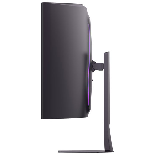 Moniteur de jeu incurvé ACL AV 5K 240 Hz GàG 1 ms G-Sync FreeSync UltraGear evo de 51,6 po de LG (52G930B) - Noir