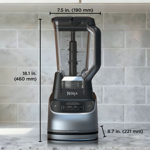 Ensemble mélangeur et robot culinaire professionnel UltraCrush de Ninja de 1 500 W (puissance de crête) et capacité de 72 oz