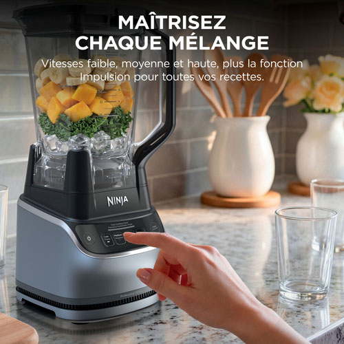 Ensemble mélangeur et robot culinaire professionnel UltraCrush de Ninja de 1 500 W (puissance de crête) et capacité de 72 oz