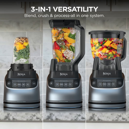 Ensemble mélangeur et robot culinaire professionnel UltraCrush de Ninja de 1 500 W (puissance de crête) et capacité de 72 oz