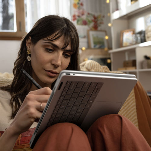 HP OmniBook 5 Flip 14" Touchscreen 2-in-1 Laptop - Intel Core Ultra 5-322 - 16GB LPDDR5X - 512GB SSD - Windows 11 Home - Glacier Silver